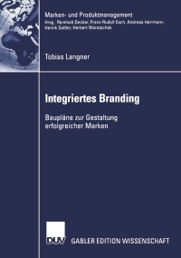 Cover image: Integriertes Branding 9783824478149