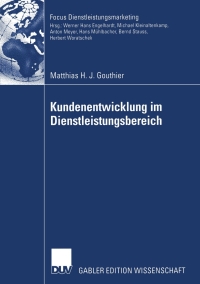 Titelbild: Kundenentwicklung im Dienstleistungsbereich 9783824476756