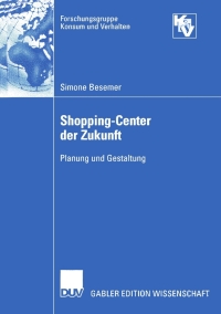 Imagen de portada: Shopping-Center der Zukunft 9783824482351