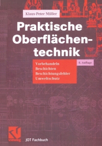 Cover image: Praktische Oberflächentechnik 4th edition 9783322915481