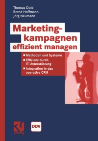 Cover image: Marketingkampagnen effizient managen 9783528058548