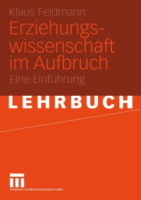 Imagen de portada: Erziehungswissenschaft im Aufbruch 9783531147420