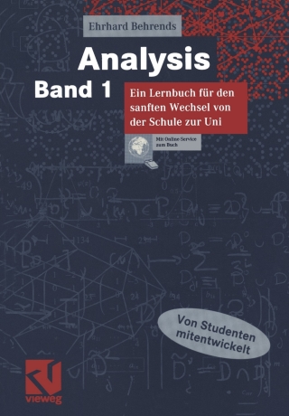 Titelbild: Analysis 9783528031992