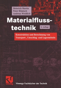 Cover image: Materialflusstechnik 8th edition 9783528740610