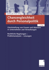 صورة الغلاف: Chancengleichheit durch Personalpolitik 4th edition 9783409422291