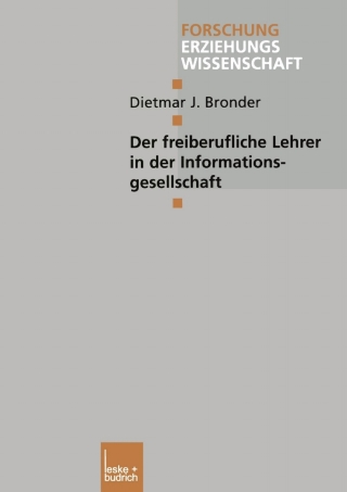 Imagen de portada: Der freiberufliche Lehrer in der Informationsgesellschaft 9783322922151