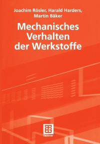 Cover image: Mechanisches Verhalten der Werkstoffe 9783519004387