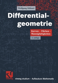 表紙画像: Differentialgeometrie 3rd edition 9783834800237