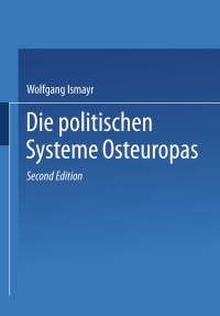 Cover image: Die politischen Systeme Osteuropas 2nd edition 9783810040534