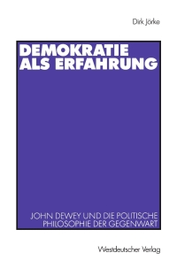 Imagen de portada: Demokratie als Erfahrung 9783531140513