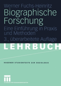 表紙画像: Biographische Forschung 3rd edition 9783531431277