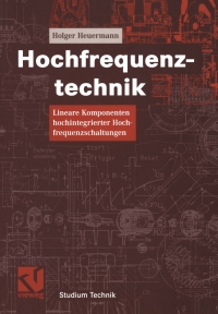 Imagen de portada: Hochfrequenztechnik 9783528039806