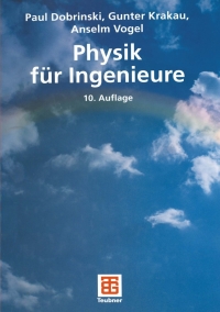 Imagen de portada: Physik für Ingenieure 10th edition 9783322938886
