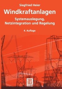 Cover image: Windkraftanlagen 4th edition 9783322940889