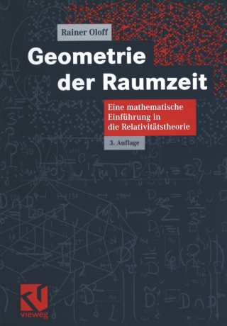 Cover image: Geometrie der Raumzeit 3rd edition 9783528269173