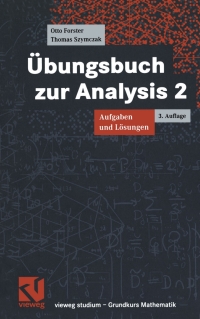 Cover image: Übungsbuch zur Analysis 2 3rd edition 9783528272739