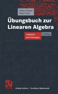 Imagen de portada: Übungsbuch zur Linearen Algebra 4th edition 9783528372880