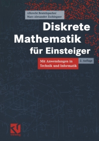 Cover image: Diskrete Mathematik für Einsteiger 2nd edition 9783528169893