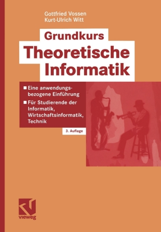 Cover image: Grundkurs Theoretische Informatik 3rd edition 9783528231477