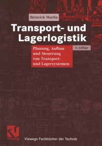 صورة الغلاف: Transport- und Lagerlogistik 5th edition 9783528449414