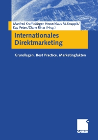 Omslagafbeelding: Internationales Direktmarketing 1st edition 9783409142397