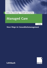 表紙画像: Managed Care 3rd edition 9783409315005