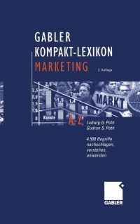 Cover image: Gabler Kompakt-Lexikon Marketing 2nd edition 9783409298902