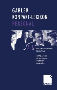 Cover image: Gabler Kompakt-Lexikon Personal 9783409122849