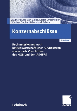 Omslagafbeelding: Konzernabschlüsse 7th edition 9783409767415