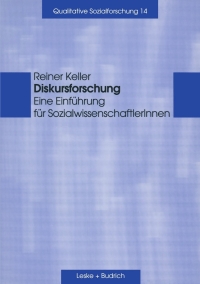 Cover image: Diskursforschung 9783810037893