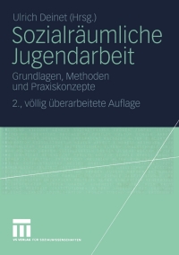 Cover image: Sozialräumliche Jugendarbeit 2nd edition 9783810040862