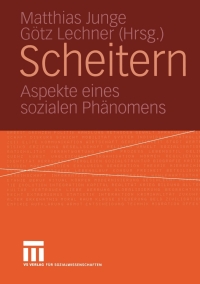 Cover image: Scheitern 1st edition 9783810041166