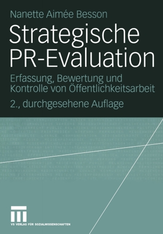 Imagen de portada: Strategische PR-Evaluation 2nd edition 9783531338842