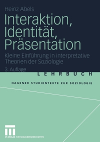 Omslagafbeelding: Interaktion, Identität, Präsentation 3rd edition 9783531431833