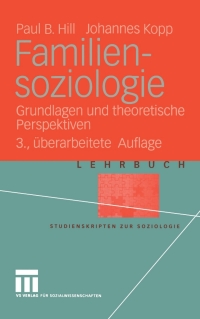 Cover image: Familiensoziologie 3rd edition 9783531437347