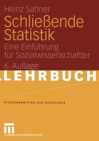 Imagen de portada: Schließende Statistik 6th edition 9783531146874