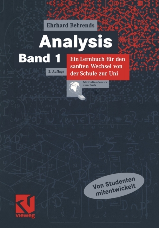 Cover image: Analysis 2nd edition 9783528131999