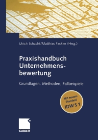 Cover image: Praxishandbuch Unternehmensbewertung 1st edition 9783409126984