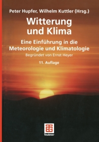 Cover image: Witterung und Klima 11th edition 9783519102083