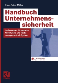 表紙画像: Handbuch Unternehmenssicherheit 9783528058890