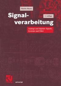 Cover image: Signalverarbeitung 3rd edition 9783528269555