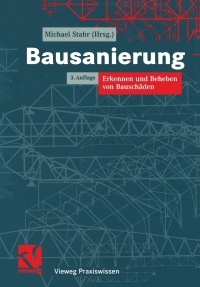 Cover image: Bausanierung 3rd edition 9783528277154