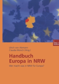 Cover image: Handbuch Europa in NRW 1st edition 9783810039132