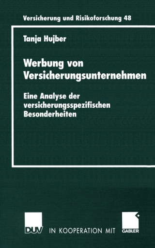 Cover image: Werbung von Versicherungsunternehmen 9783824491261