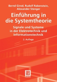 Cover image: Einführung in die Systemtheorie 2nd edition 9783519161943