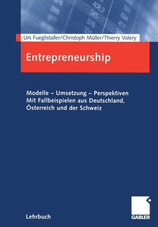 Cover image: Entrepreneurship 9783409125772