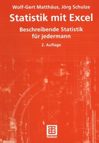 Cover image: Statistik mit Excel 2nd edition 9783519104247