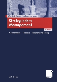 صورة الغلاف: Strategisches Management 4th edition 9783409438667