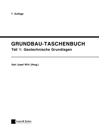 Cover image: Grundbau-Taschenbuch, Teil 1 7th edition 9783433018439