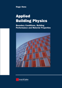 Cover image: Applied Building Physics 1st edition 9783433029626